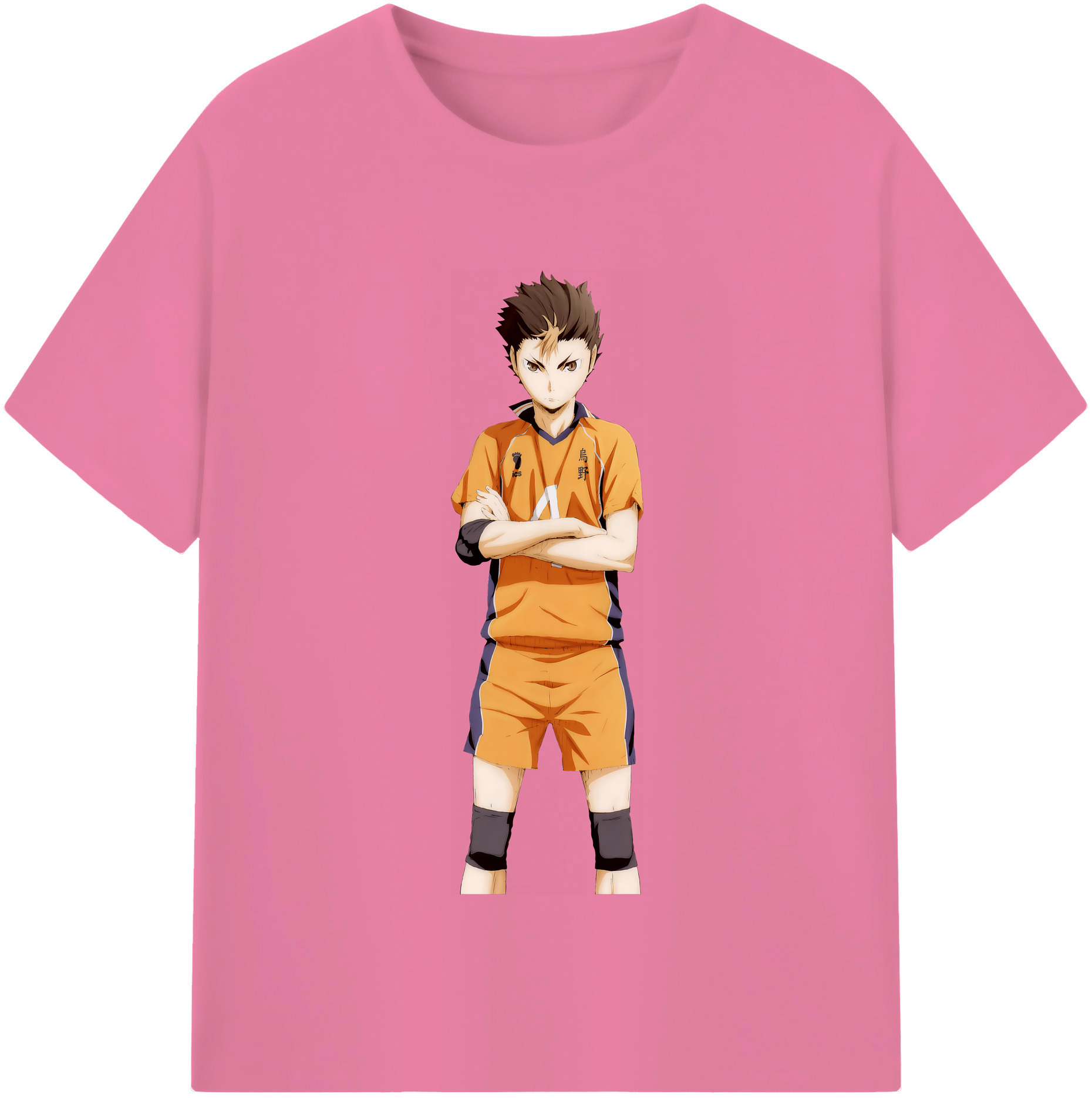 （画像用） ハイキュー!! Haikyu!! 綿100％半袖Tシャツ（フロントプリント）